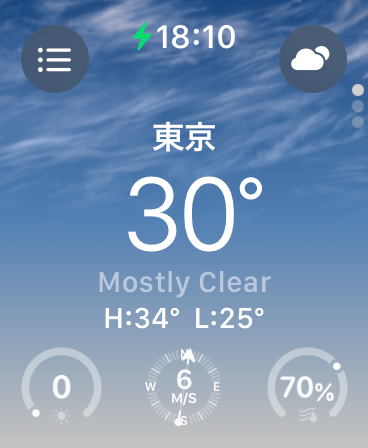新しい天気アプリ!